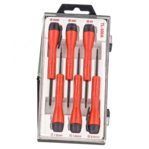 GENIUS TOOLS 6 PIECE MICRO-TECH SCREWDRIVER SET