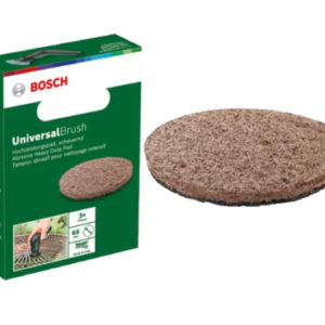 BOSCH Home & Cleaning 3pcs Power Scrubber Brown Heavy Duty Pad